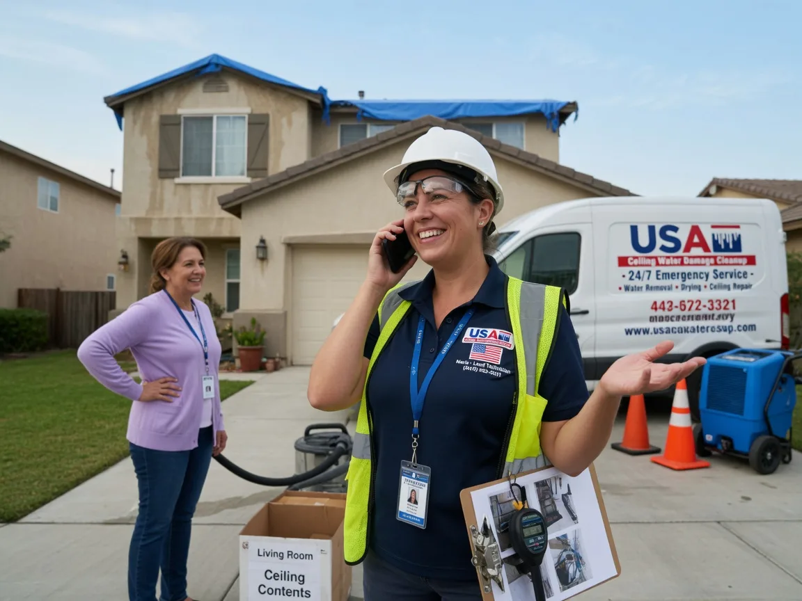 Ceiling Water Damage Restoration Hammon, OK FAQs